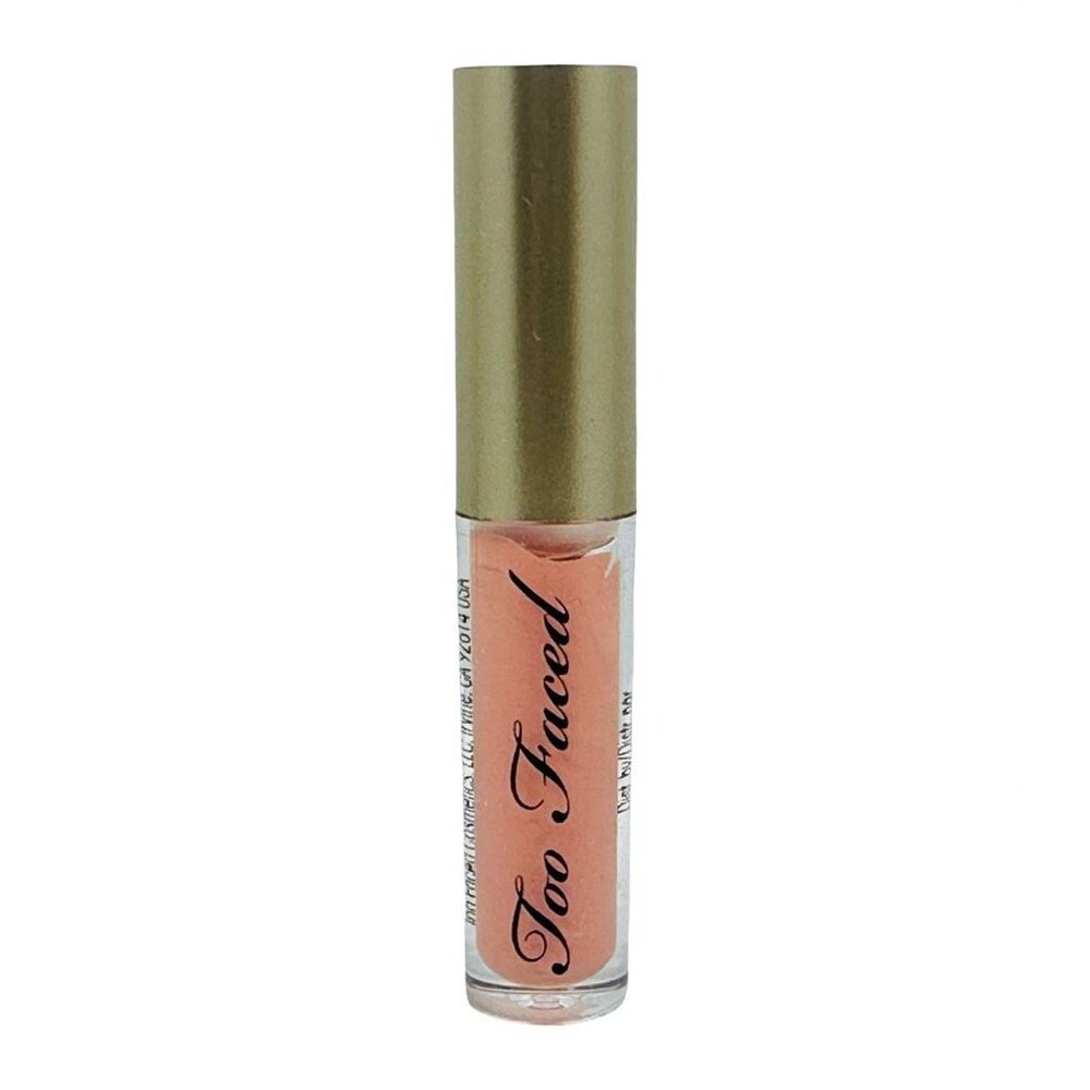 Too Faced Mini Lip Gloss - Naked Dolly - 1.5g / 0.05 fl oz - Travel Size